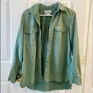 Madewell oversized shirt